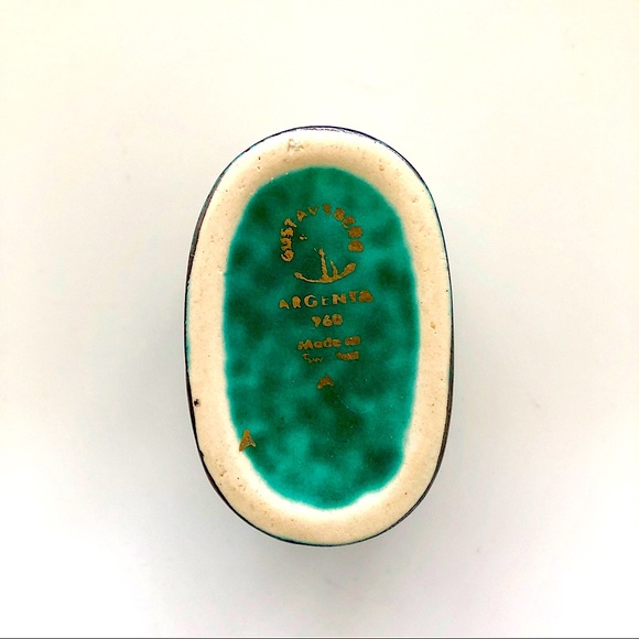 GUSTAVSBERG ARGENTA Wilhelm Kage/Kåge Cigarette Holder Vintage RARE Collectible! - Picture 10 of 10